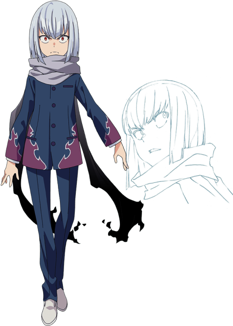 Jelze Goldrabbit Wrote - Rikka Ssss Gridman (497x810), Png Download