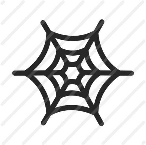 Halloween, Horror, Scary, Spider, Web Icon - Web Emoji (500x500), Png Download