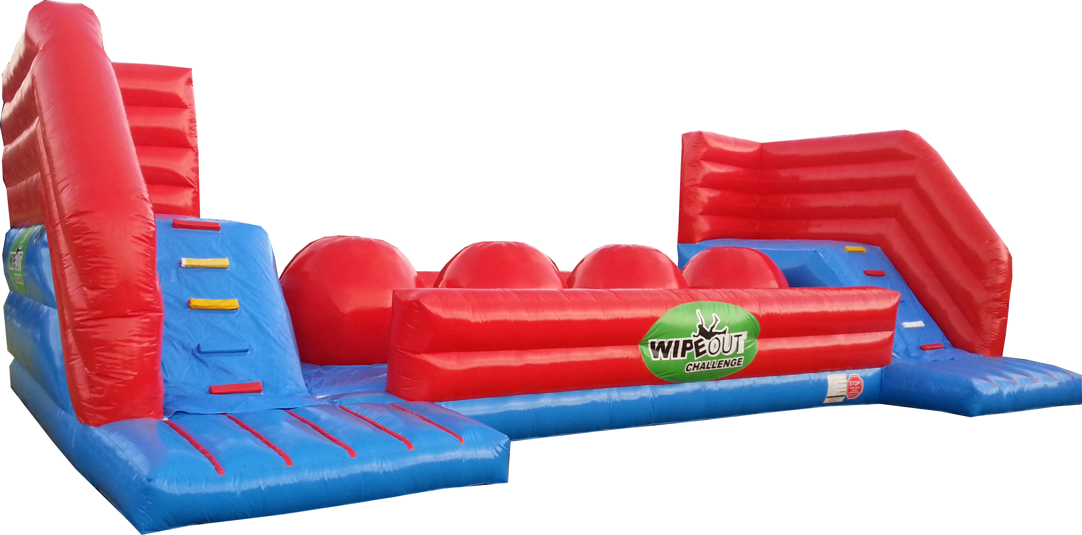 Go To Image - Wipeout Jumping Castle (3764x1864), Png Download