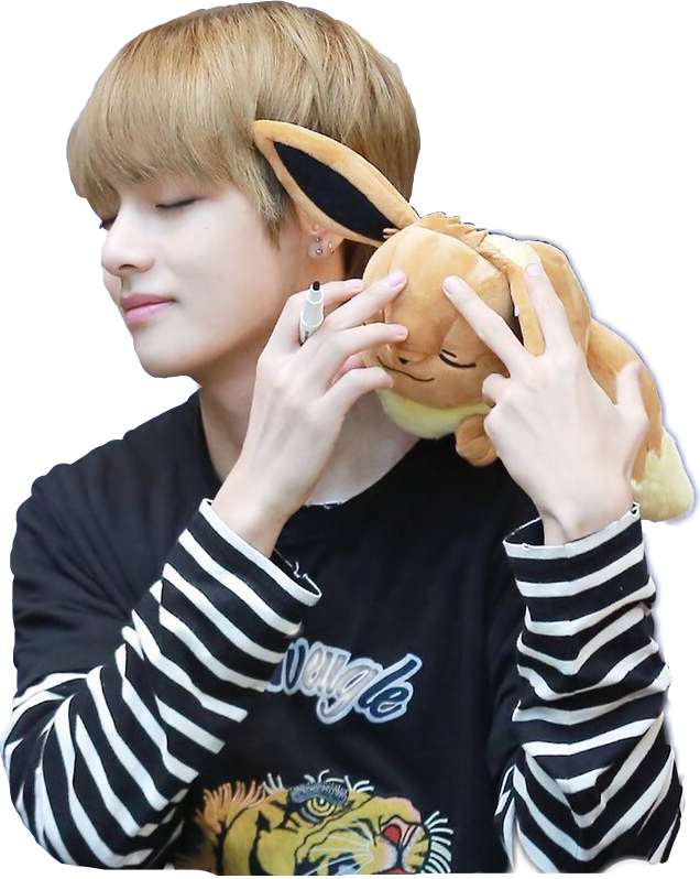 Report Abuse - V Png Bts (636x798), Png Download