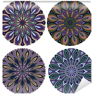 Sacred Geometry Pattern, Flower Of Life Wall Mural - El British Council (400x400), Png Download