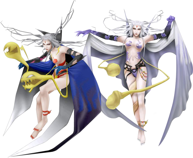 14 The Cloud Of Darkness Was Once Good - Cloud Of Darkness Ffbe (735x599), Png Download
