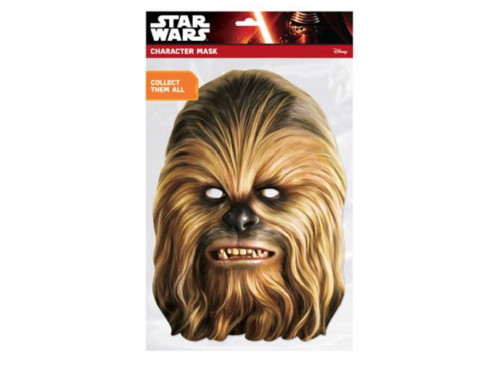 Price - 5 - 90 Лв - - Chewbacca Star Wars Mask Made Of Cardboard (950x950), Png Download