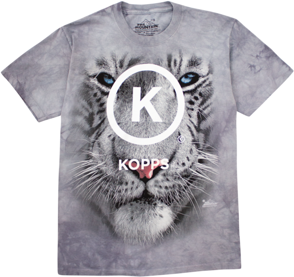 White Tiger Tee - Brulion A5 96 Kartek W Kratkę The Mountain Big Face (600x600), Png Download