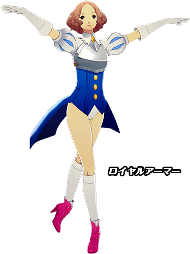 16 Mar - Persona 5 Dancing Star Night High Cut Armor (375x588), Png Download