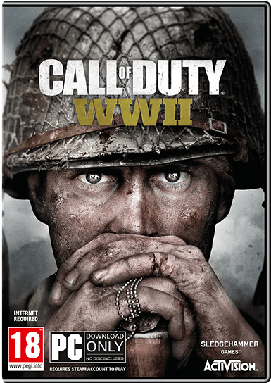 8 - Call Of Duty: Wwii - Pc (500x600), Png Download