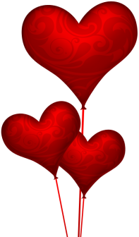 Commercial Use Heart Shape Balloons, Heart Shape Balloons, - Valentine's Day (360x360), Png Download