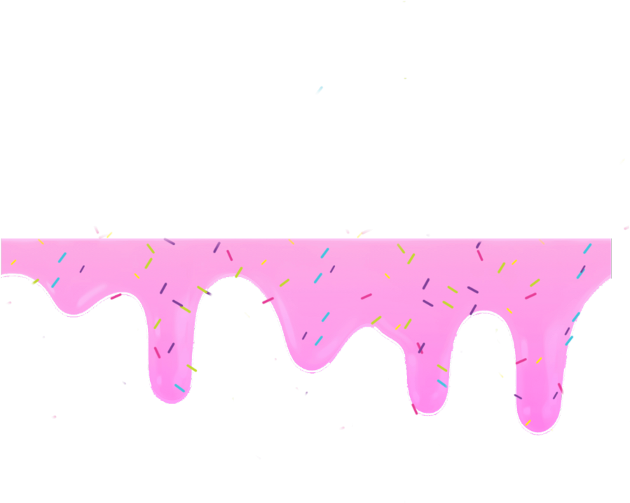 Image By Me Icecream Melt Sprinkles Pink Drip Meltingic - Picsart Photo Studio (1024x1024), Png Download