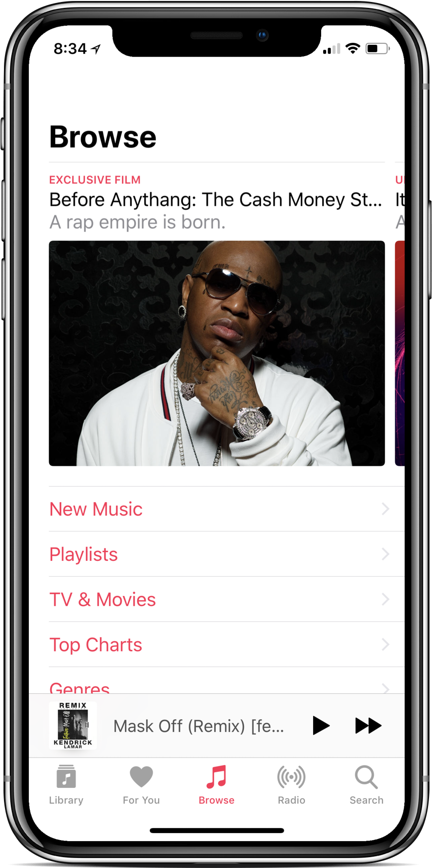 Apple Music Home - Birdman Bigger Than Life (2000x2000), Png Download