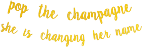 Pop The Champagne Bachelorette Gold Banner Canada - Champagne Bridal Shower Balloons (600x600), Png Download