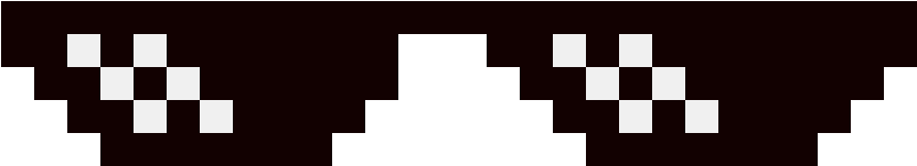 Deal With It - Thug Life (920x200), Png Download