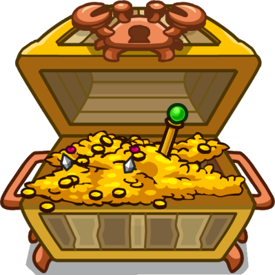 Como Es El Cofre De Tesoro (399x400), Png Download