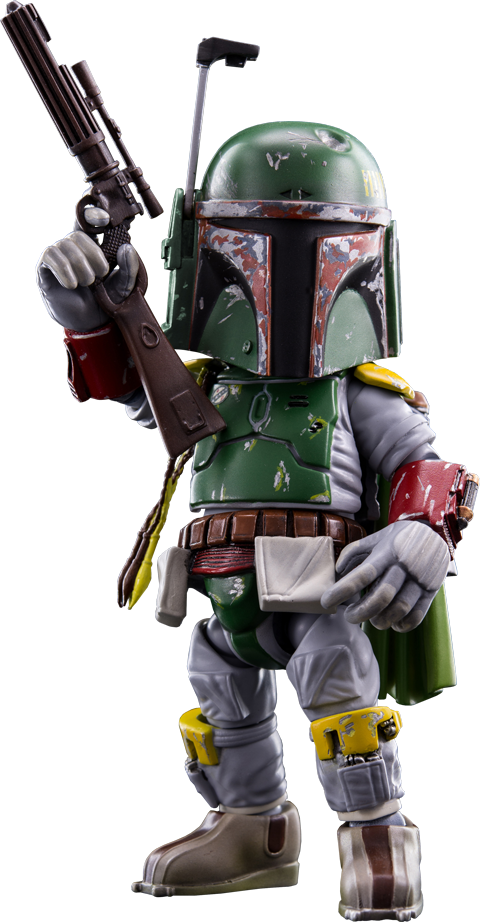 Star Wars Boba Fett Collectible Figure Herocross Silo - Boba Fett (480x922), Png Download