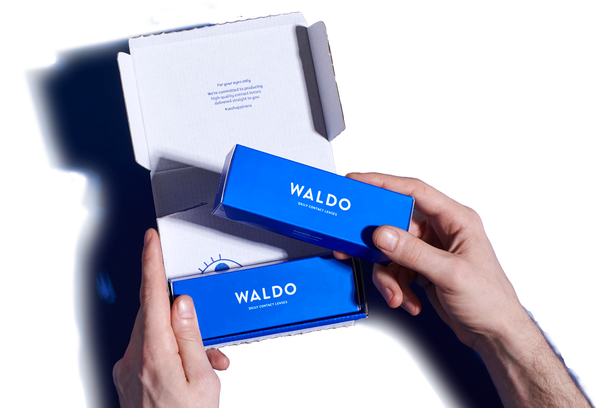 Waldo Contacts - Contact Lens (1200x840), Png Download