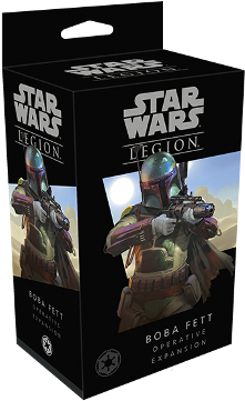 Legion Boba Fett Operative Expansion - Star Wars Legion Boba Fett (500x500), Png Download