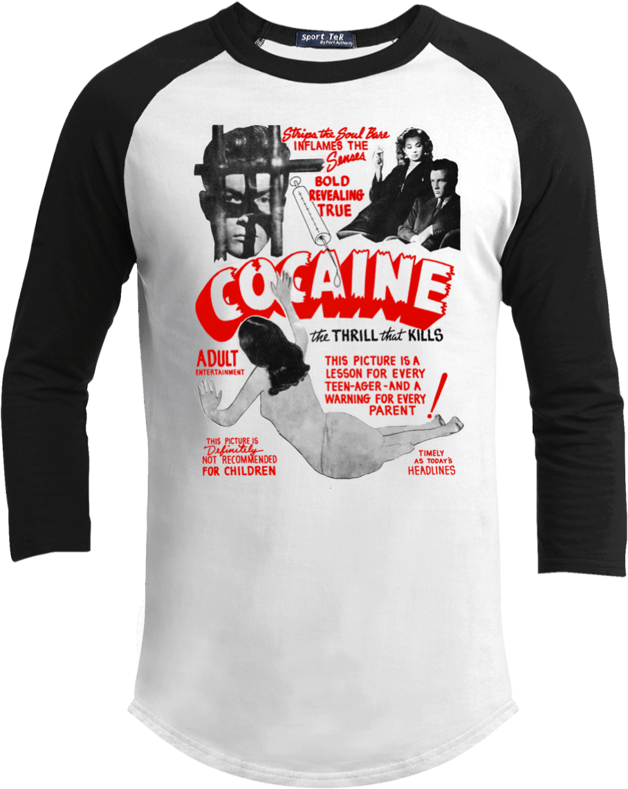 Cocaine Exploitation Movie Retro 1930 039 S Drugs - Vintage Cocaine Propaganda Wall Poster Print|12 X 18 (1155x1155), Png Download