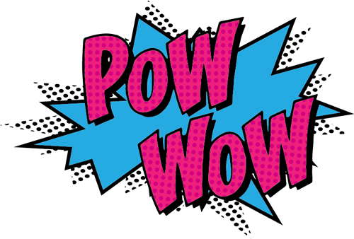Pow Wow Media - Pow Wow (500x338), Png Download