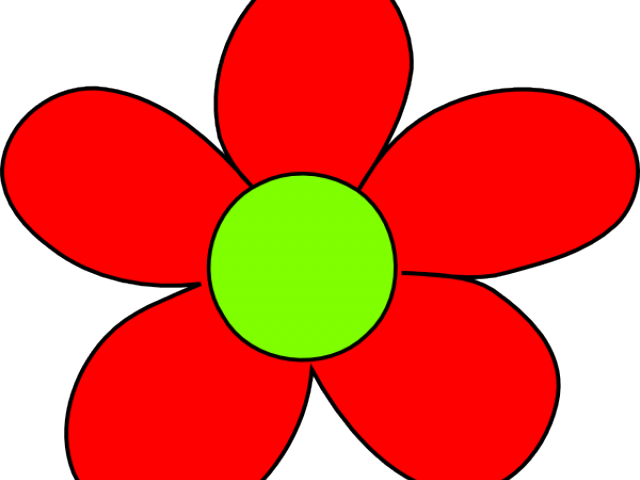 Flower Petals Cliparts - Clipart Part Of Plant (640x480), Png Download