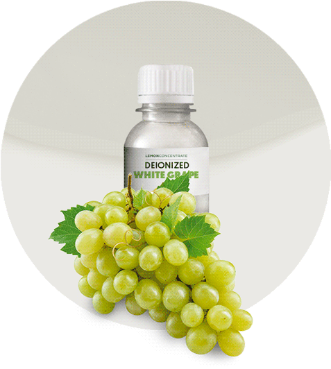 White Grape Deionized Concentrate - Seedless Fruit (536x595), Png Download