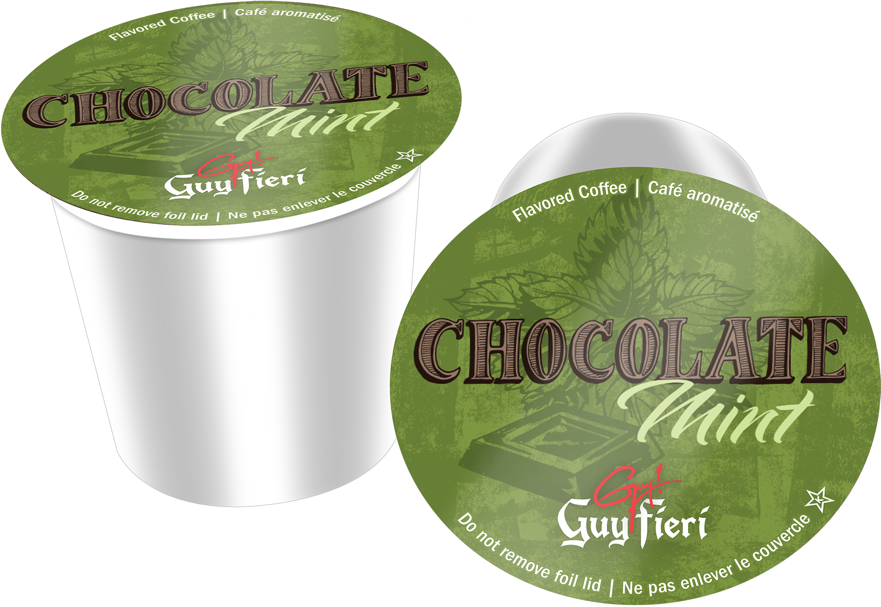 Download Chocolate Mint Guy Fieri Coffee Kcups, Chocolate Mint 24