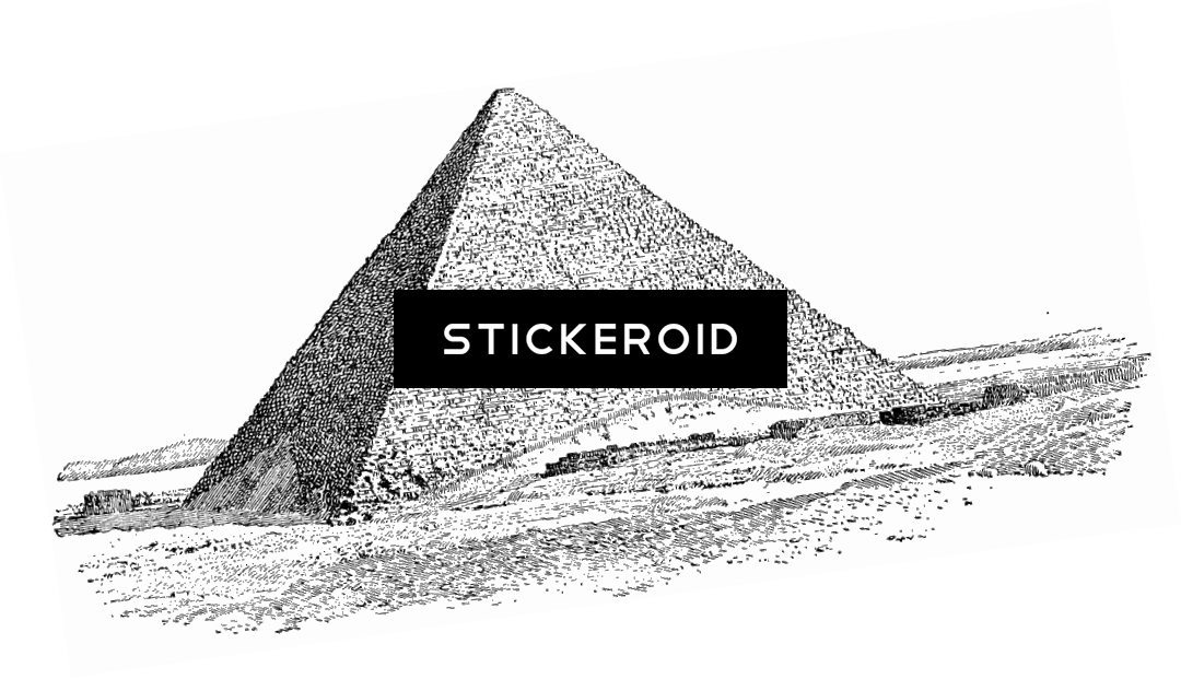 Pyramids Egypt - Giza (1080x621), Png Download