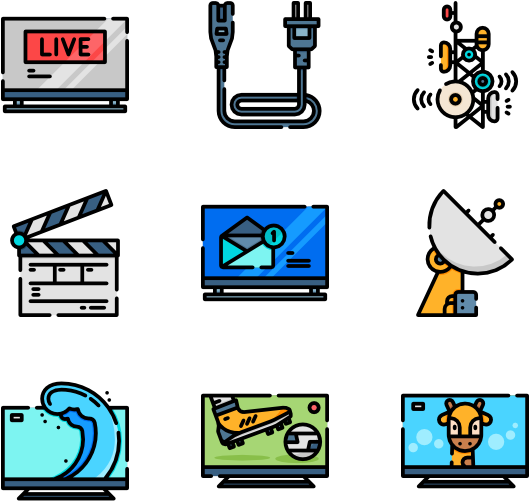 Television - Vector Laundry Icon Png (600x564), Png Download