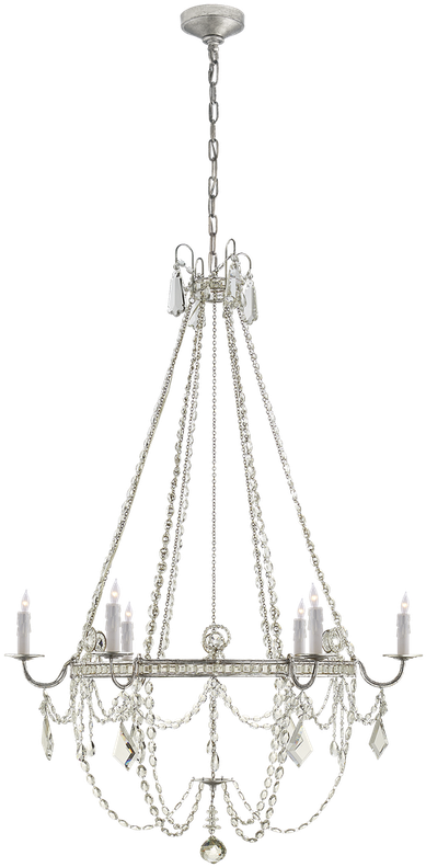 Visual Comfort Sharon Medium Chandelier - Chandelier (800x800), Png Download