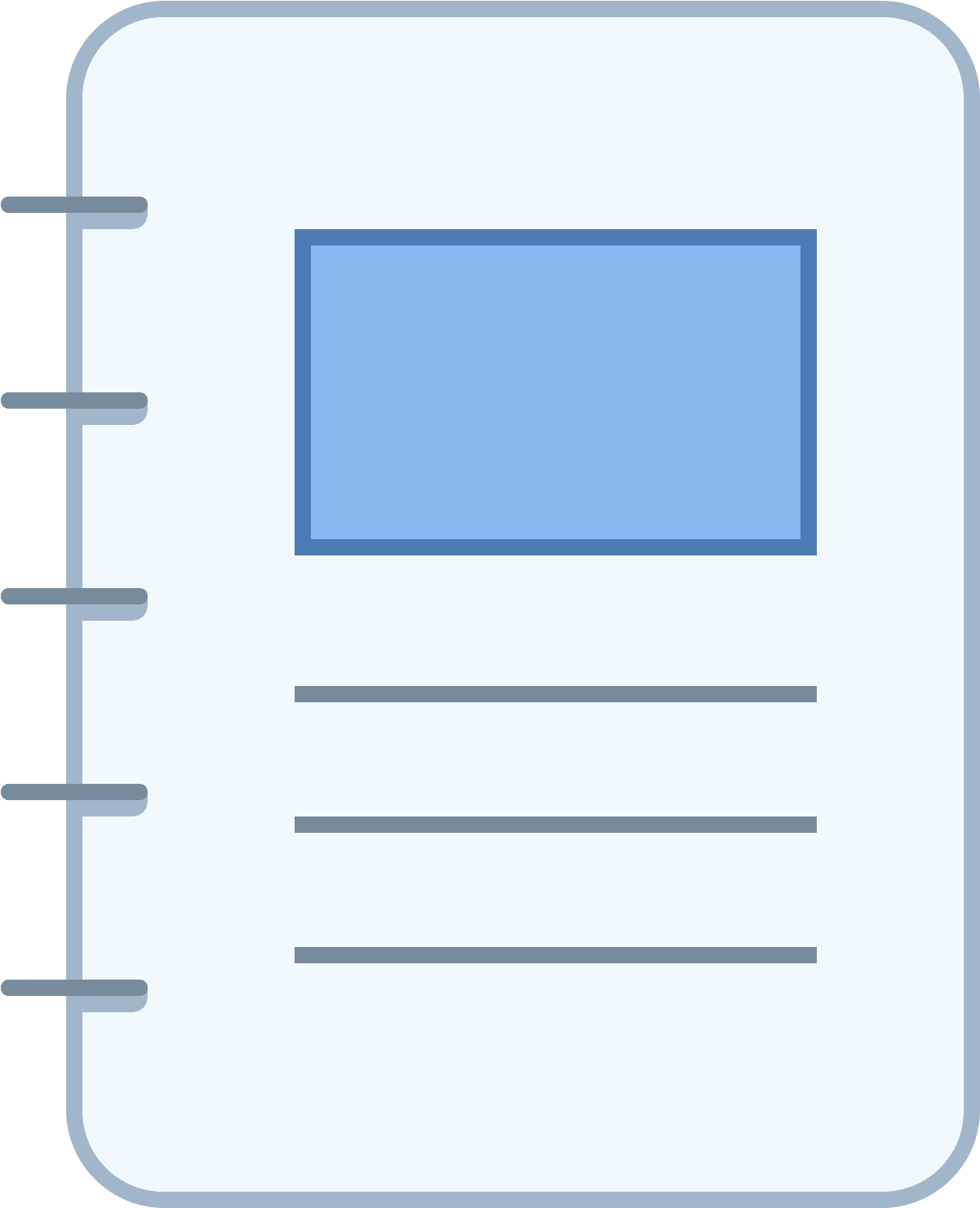 Spiral Bound Booklet Icon - Brochure (1600x1600), Png Download