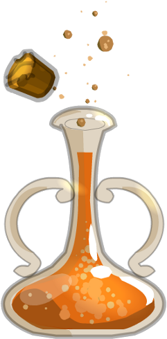 Larval Healing Potion - Pocima Png (500x500), Png Download