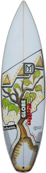 The Seven Iron - Surfboard (360x754), Png Download