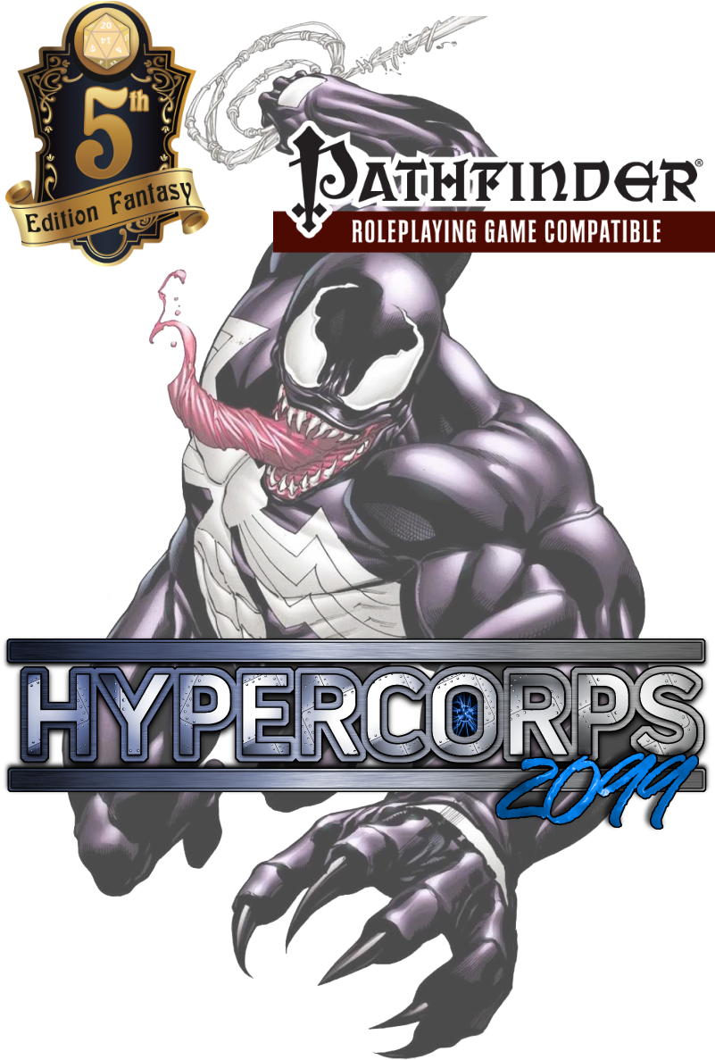Hypercorps Venom Promo - Symbiote D&d (800x1231), Png Download