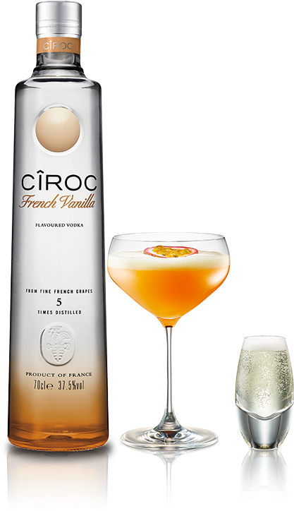 Cîroc-star Martini With Ciroc French Vanilla (425x803), Png Download