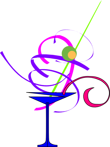 Martini Glass 4 Svg Clip Arts 444 X 593 Px (444x593), Png Download