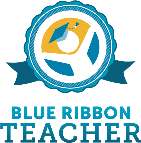 Blueribbonteacher Logo Rgb - Mugs Printed For Teachers Day (612x629), Png Download