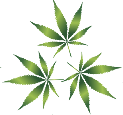 Legalize Cannabis - Thc Molecular Structure And Cannabis Leaf - 2-sided (430x401), Png Download
