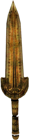 Oblivion Dwarvendagger - Oblivion Dwarven Dagger (359x479), Png Download