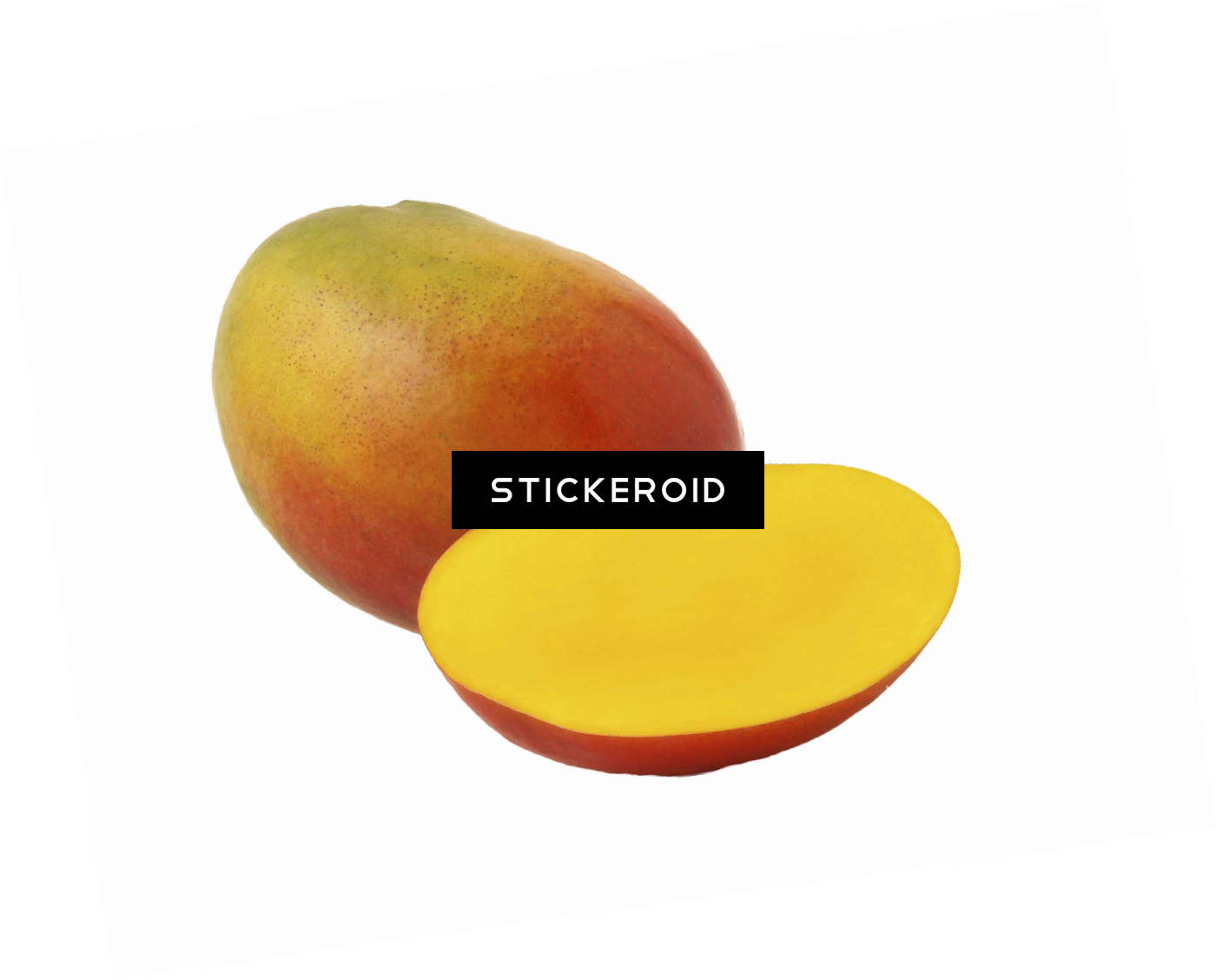 Mango Fruits Nuts - Mango (1400x1128), Png Download