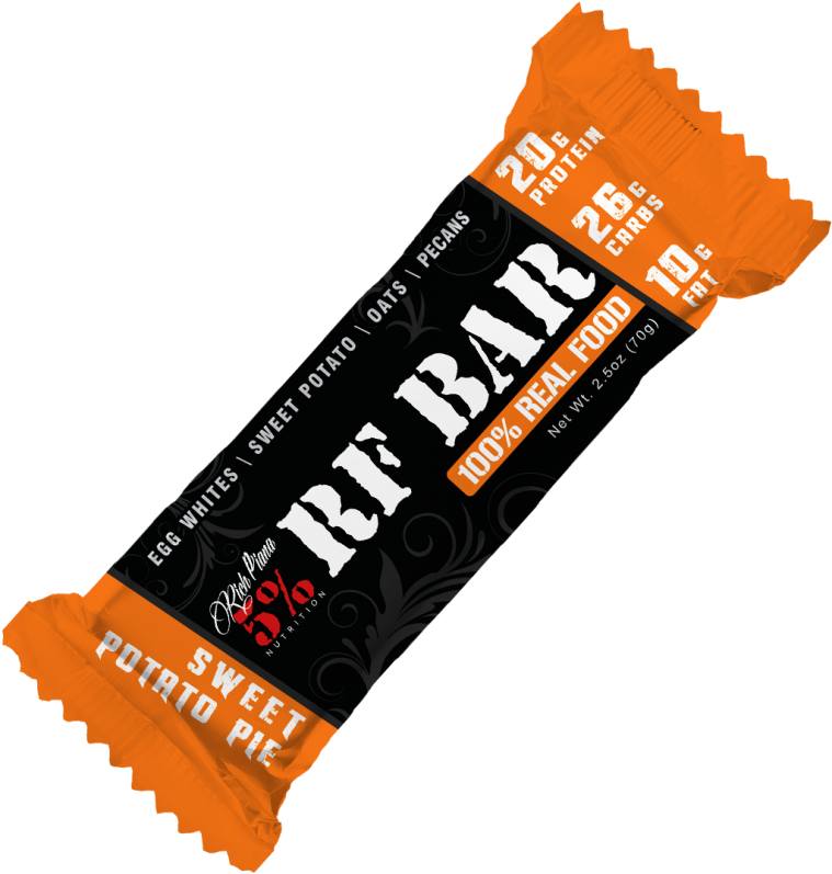 0003789 Rf Bar 1 Bar - Rich Piana 5% Nutrition Ktco Bar Chocolate Chip (800x800), Png Download