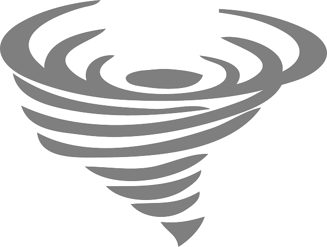 Tornado Png Free Background - Hurricane Clipart Transparent (640x483), Png Download