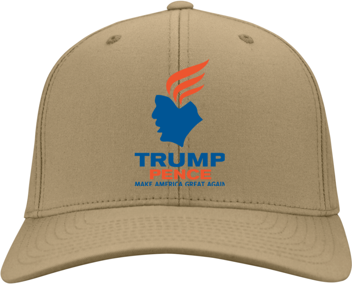 Trump Pence For President Twill Cap - Team Colors - Twill Cap - Faith Family Basketball (1155x1155), Png Download