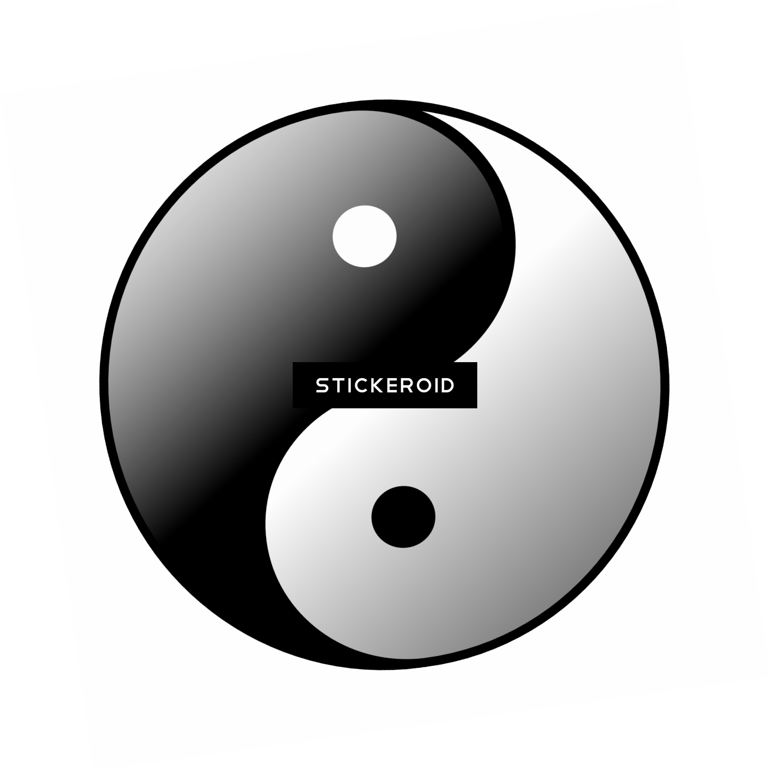 Yin-yang Tattoos - Circle (1502x1503), Png Download