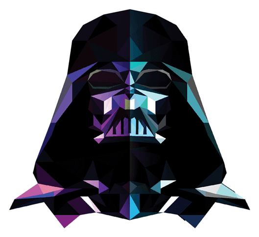 Darth Vader Core Sticker - Darth Vader Png Stickers (528x528), Png Download