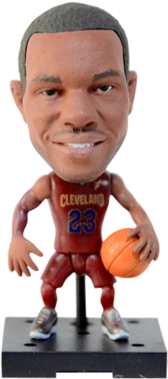 Lebron James Figurine / Action Figurine - Lebron James (640x640), Png Download
