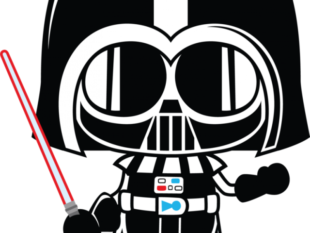 Darth Vader Clipart Standing - Star Wars Png Clip Art (640x480), Png Download