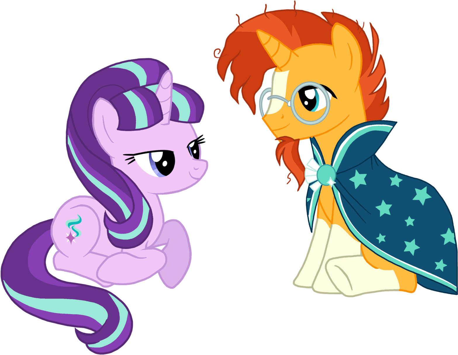 Starlight Glimmer X Sunburst - Sunburst Imagenes De Mlp Starlight Glimmer (1567x1214), Png Download