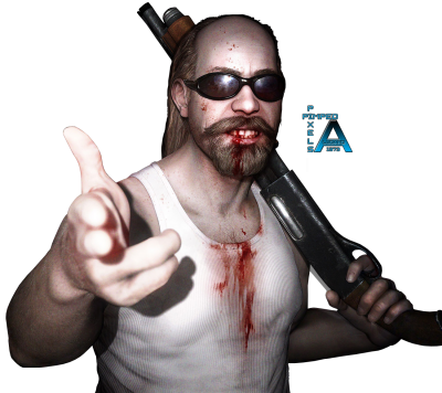 Kane & Lynch 2 Dog (400x356), Png Download