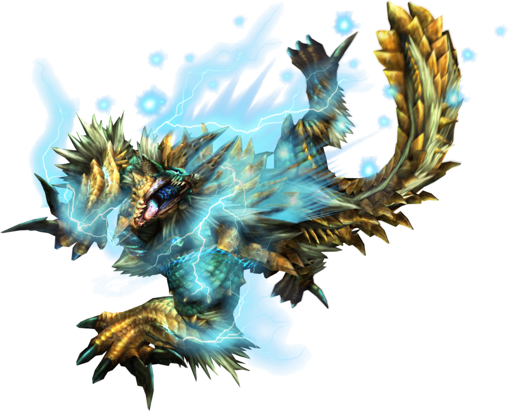 Nimble, Ferocious And Just Plain Cool, The Zinogre - Fanon Monster Hunter (1024x828), Png Download