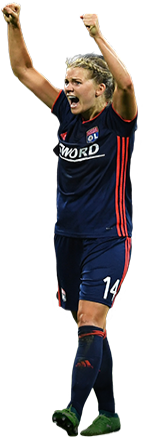 Helped Lyon Win Ligue 1 Feminine, With 31 Goals In - Player (290x436), Png Download