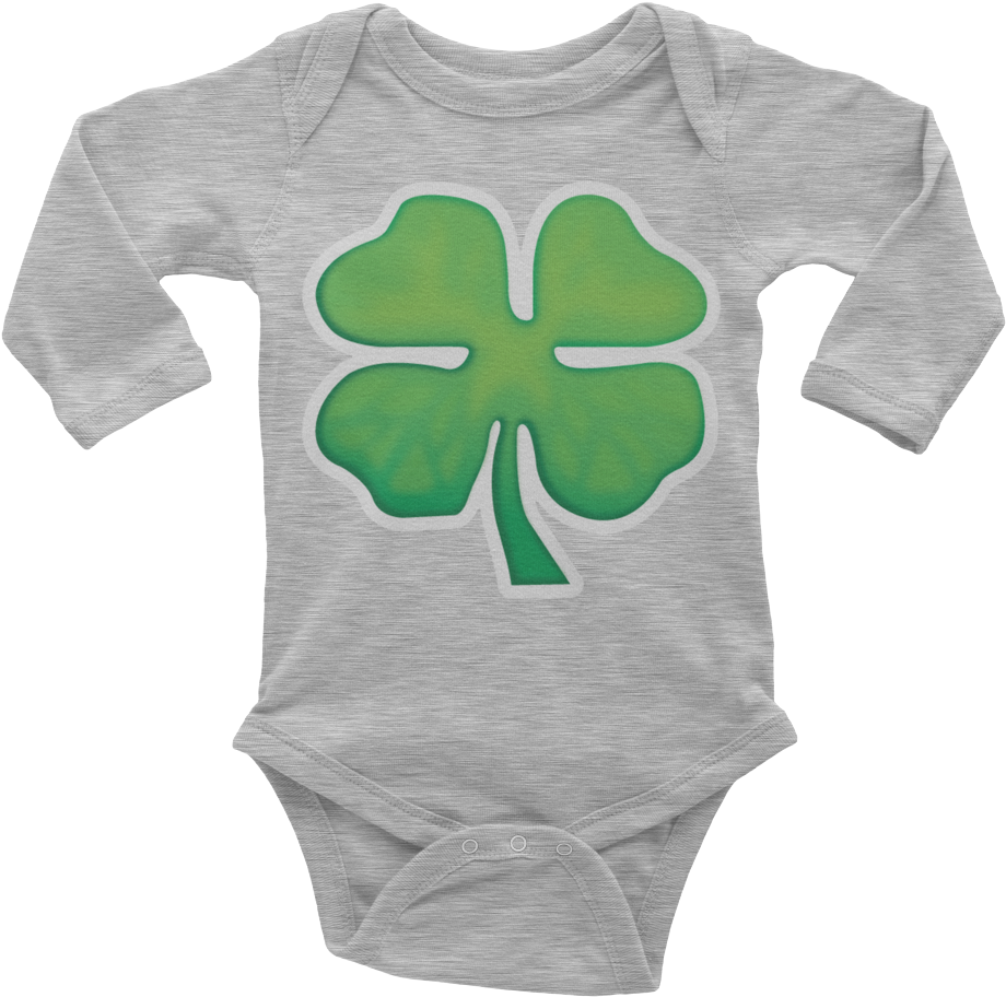 Emoji Baby Long Sleeve One Piece - Love My Uncle Baby Clothes (1000x1000), Png Download