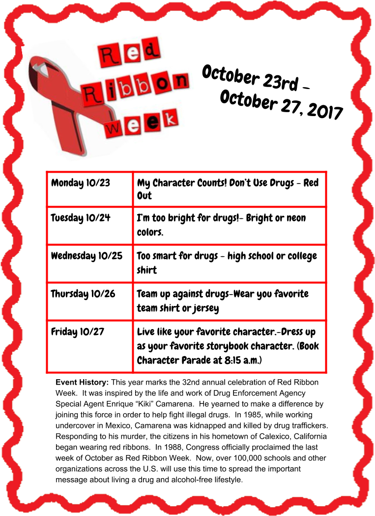 Red Ribbon Week - Red Ribbon Week 2011 (768x1056), Png Download
